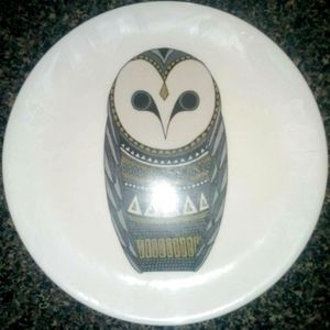 Ceramic Owl 🦉 Plate By Artist Natasha Lawless